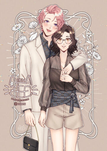 *colored sketch